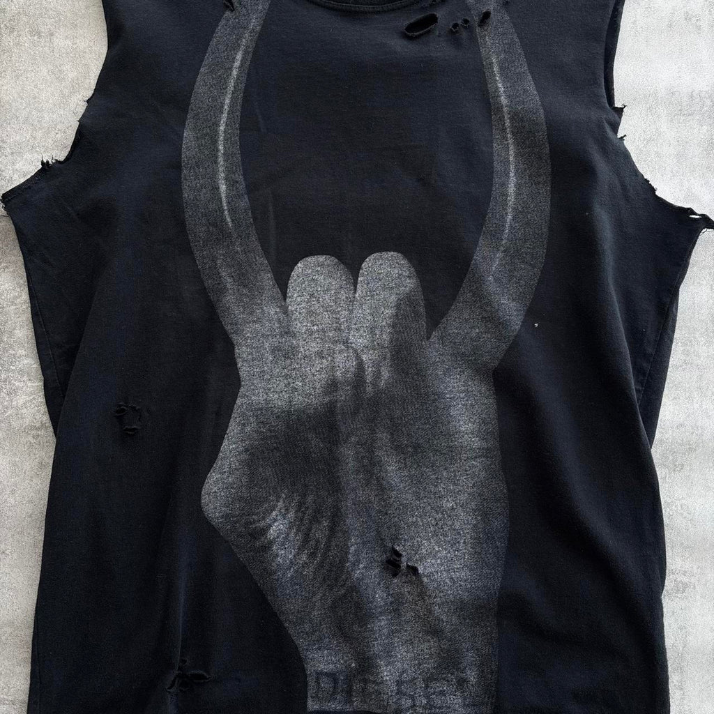 DIESEL DISTRESSED T-SHIRT