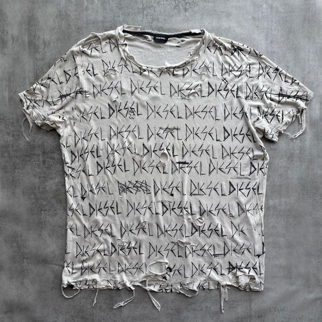 DIESEL DISTRESSED T-SHIRT