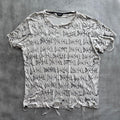 DIESEL DISTRESSED T-SHIRT