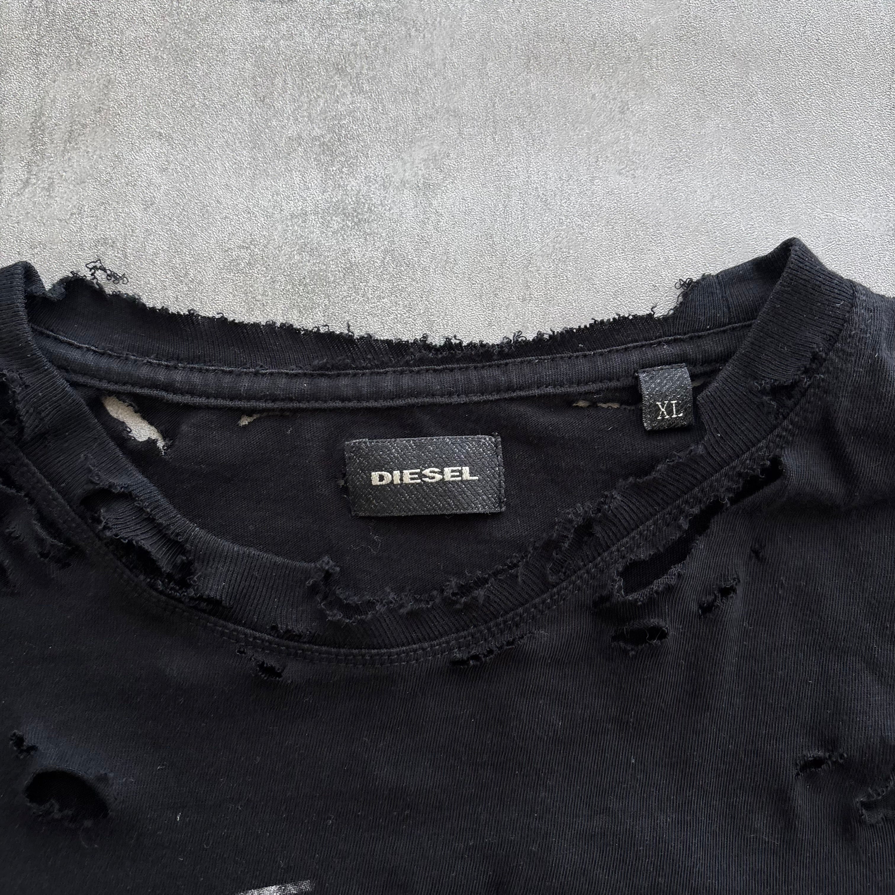 DIESEL DISTRESSED T-SHIRT