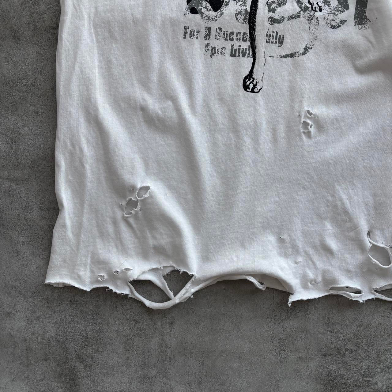 DIESEL DISTRESSED T-SHIRT