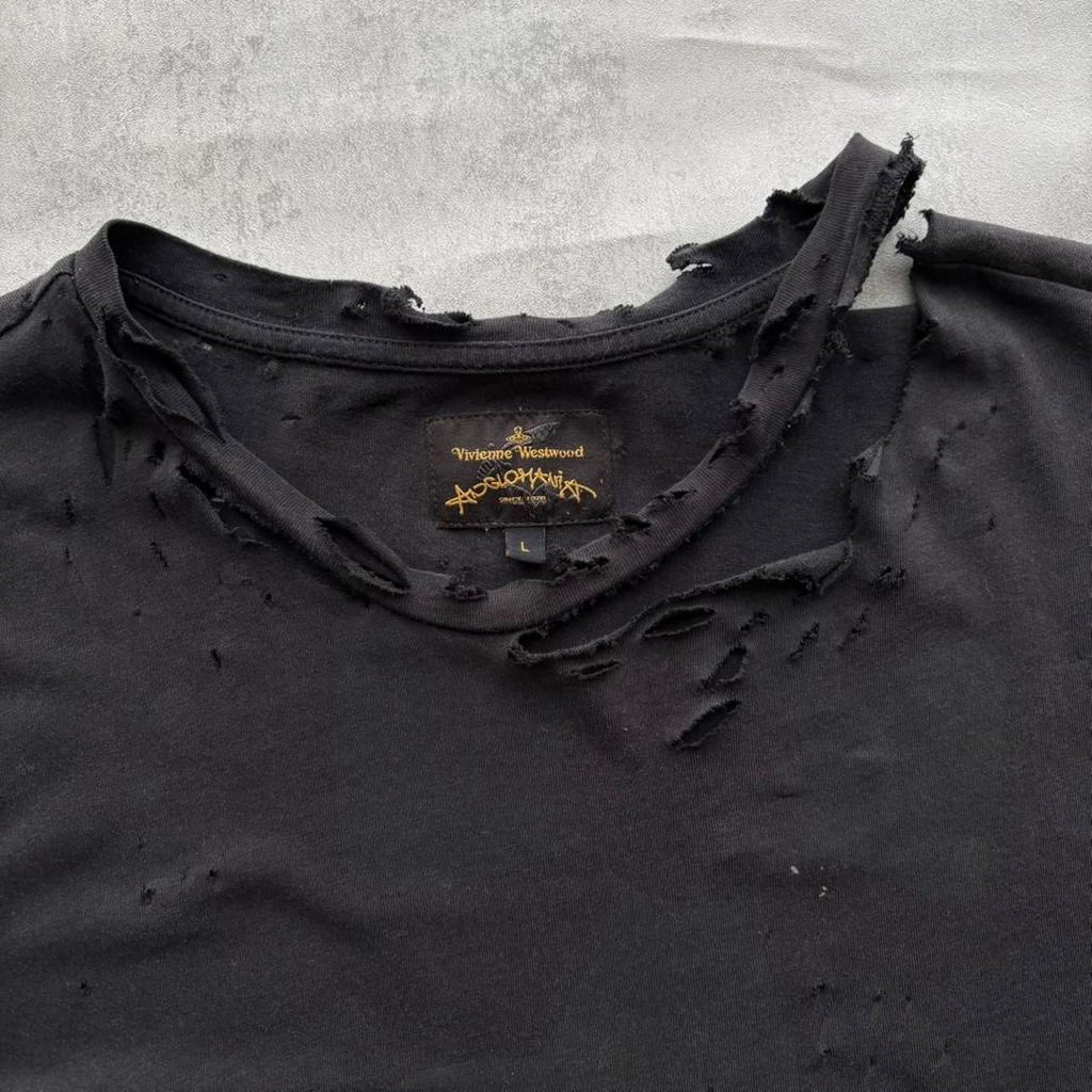 VIVIENNE WESTWOOD DISTRESSED T-SHIRT