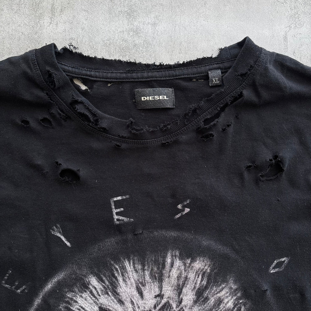 DIESEL DISTRESSED T-SHIRT