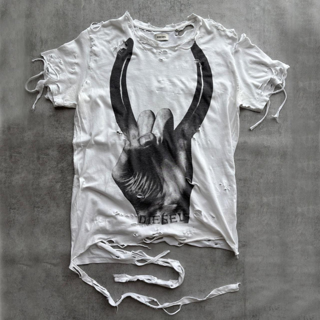 DIESEL DISTRESSED T-SHIRT