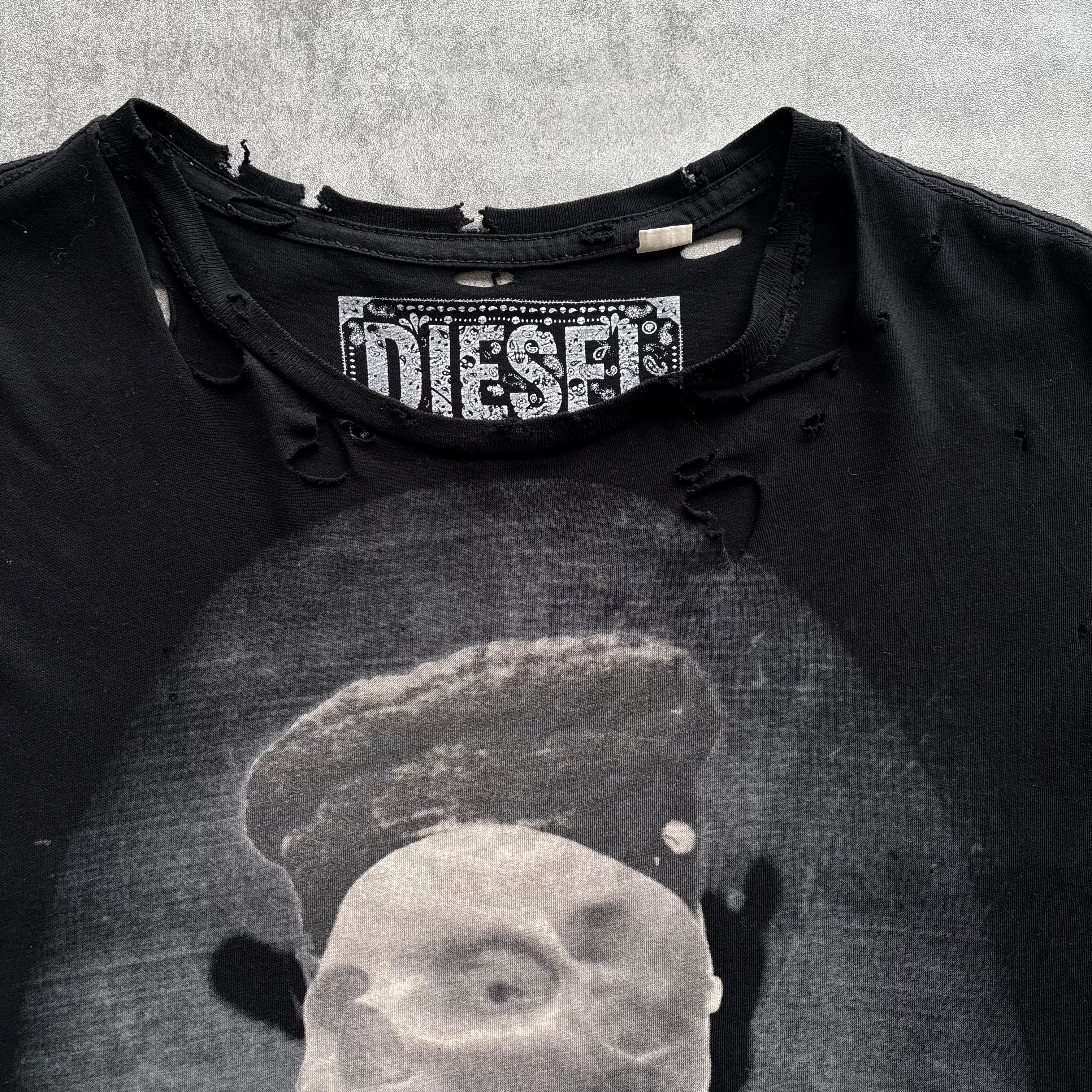 DIESEL DISTRESSED TOP