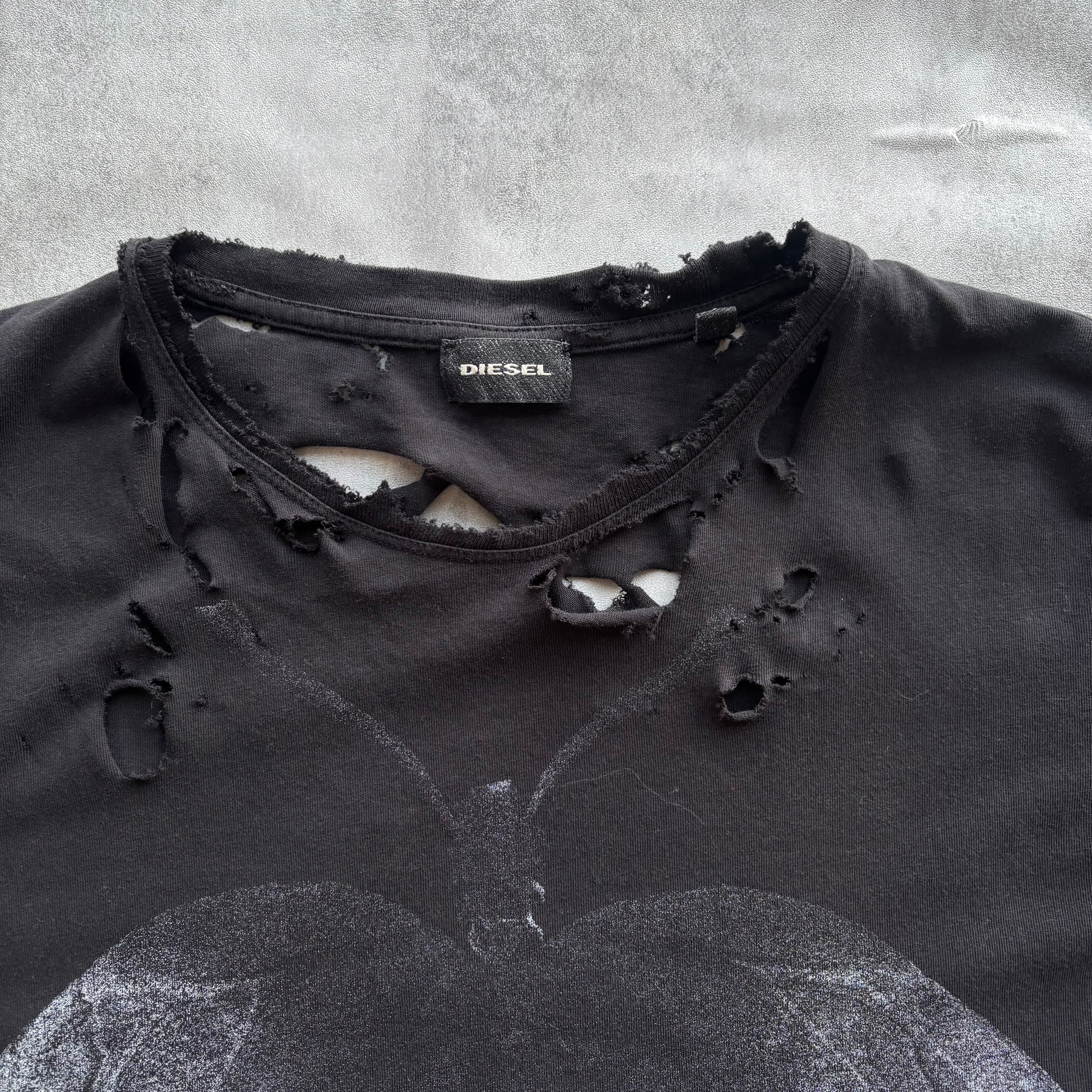 DIESEL DISTRESSED T-SHIRT