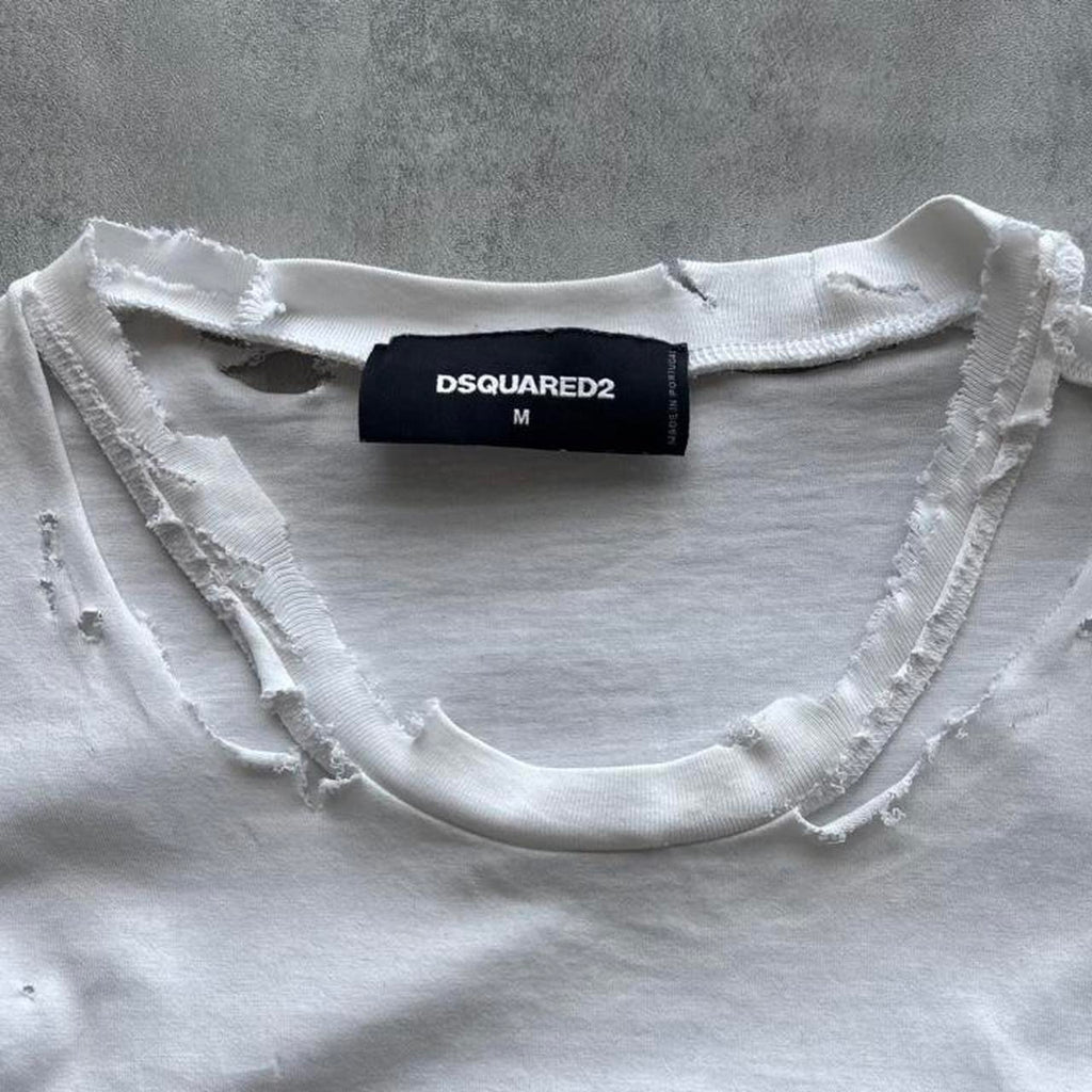 DSQUARED2 DISTRESSED T-SHIRT