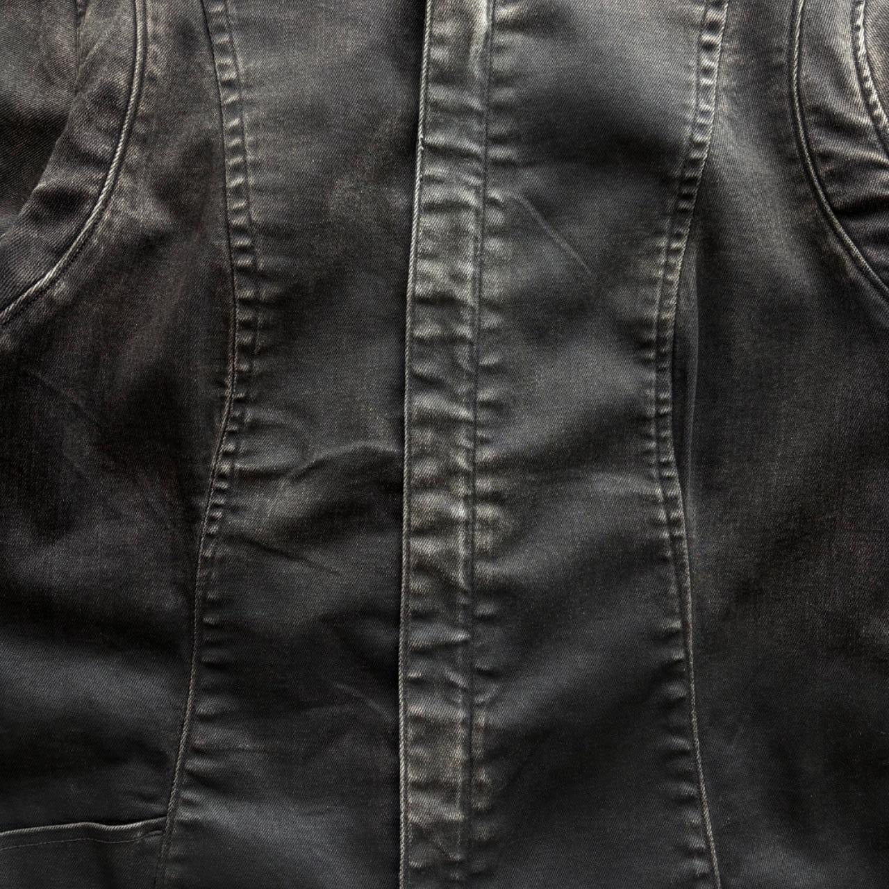 G-STAR WAXED DENIM JACKET