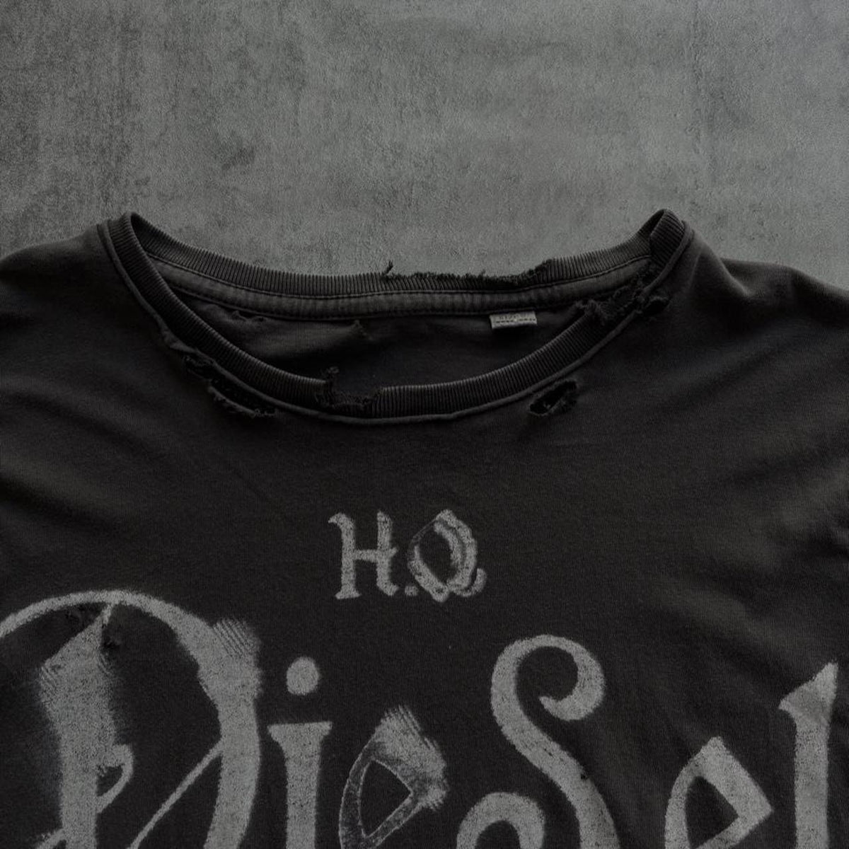 DIESEL DISTRESSED T-SHIRT