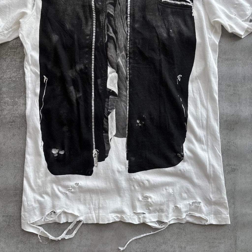 ARMANI DISTRESSED T-SHIRT