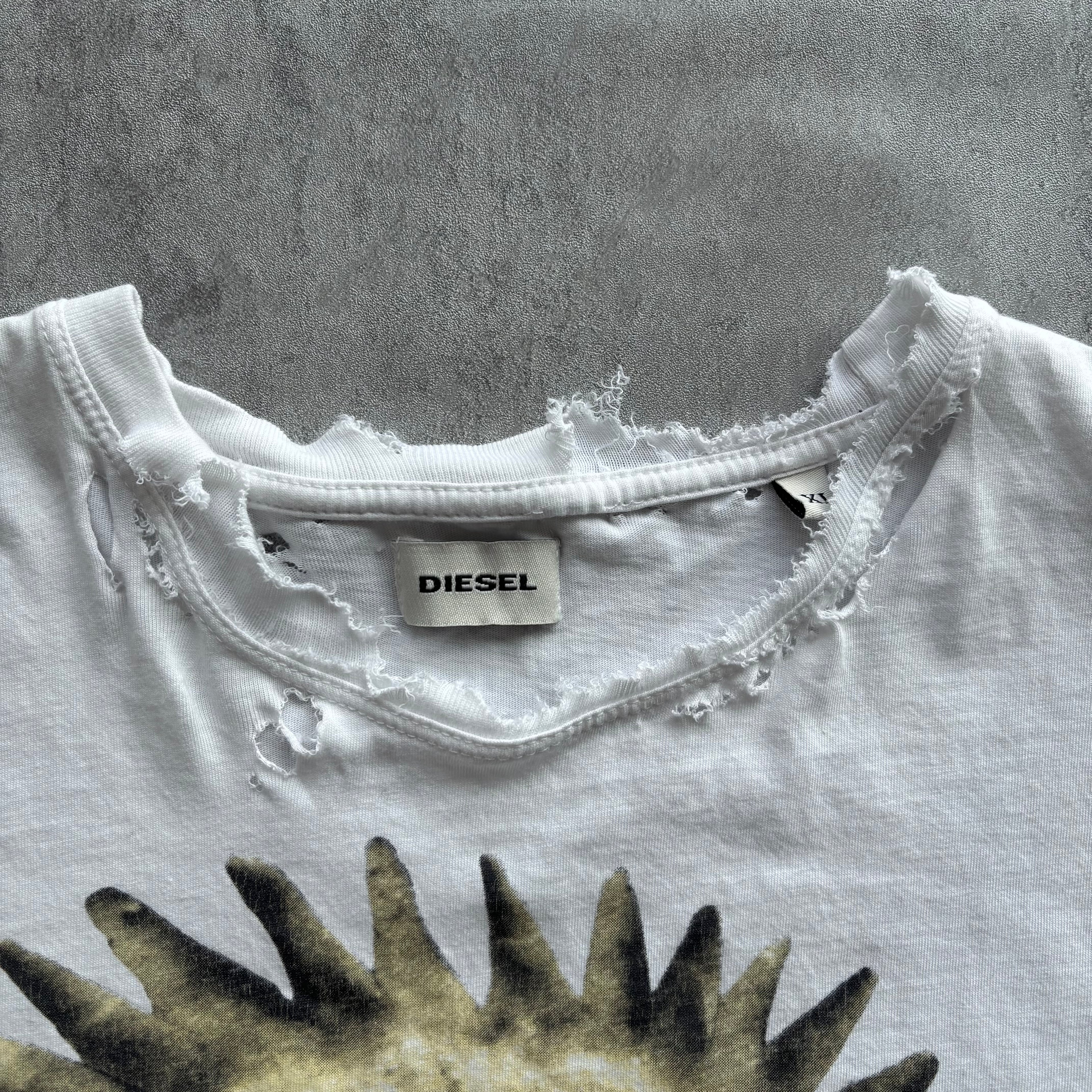 DIESEL DISTRESSED TOP
