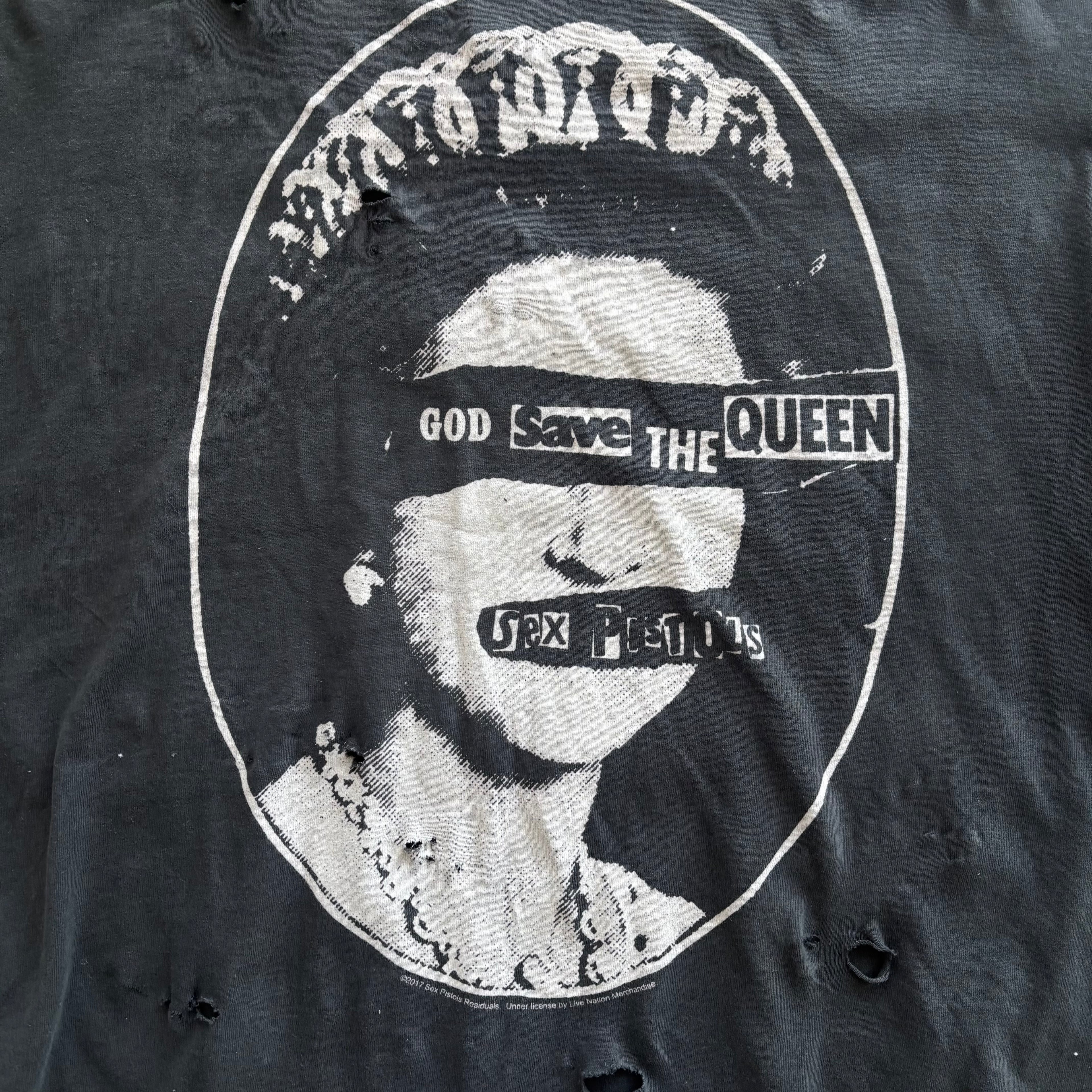 DISTRESSED SEX PISTOLS T-SHIRT