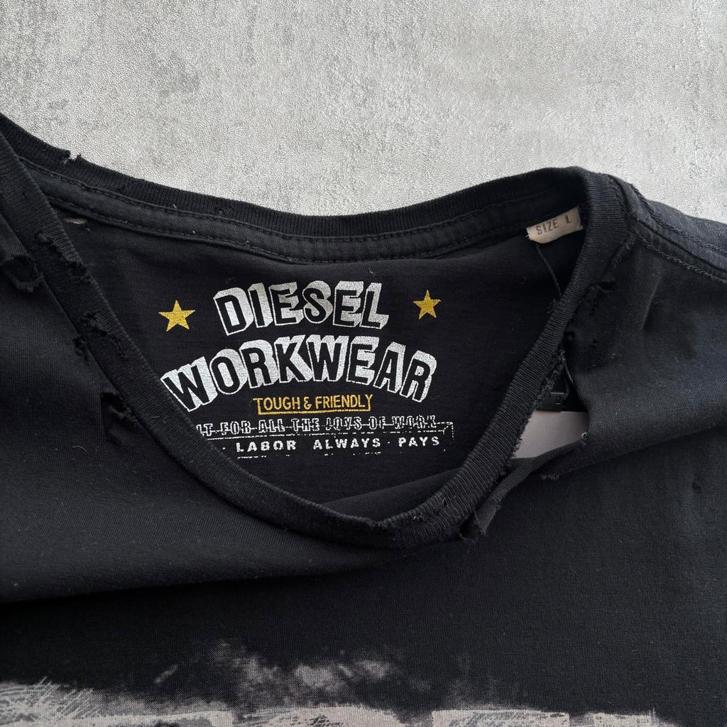 DIESEL DISTRESSED TOP