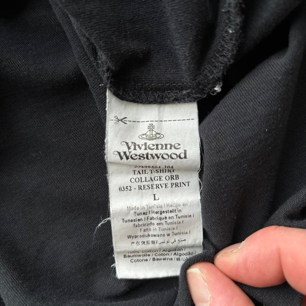 VIVIENNE WESTWOOD DISTRESSED T-SHIRT