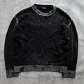 DIESEL DISTRESSED KNIT JUMPER