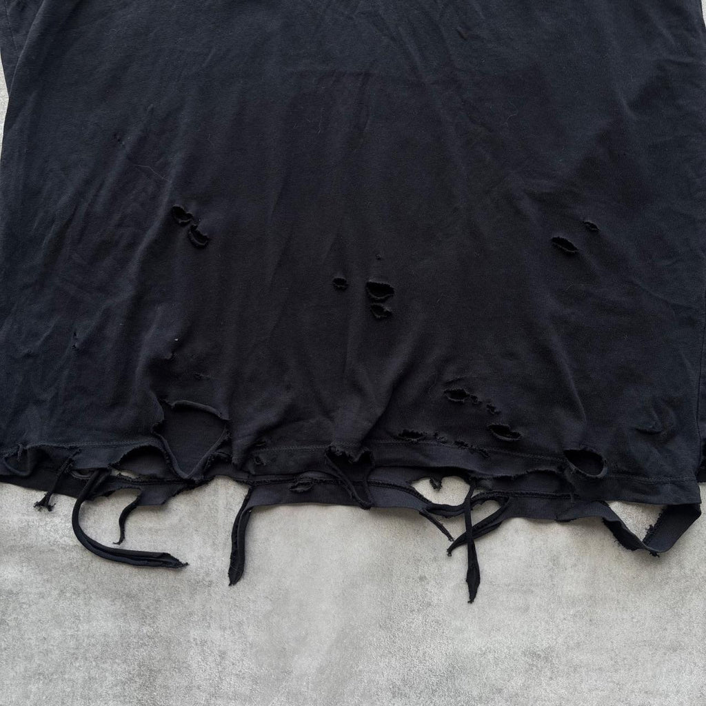 HUGO BOSS DISTRESSED T-SHIRT