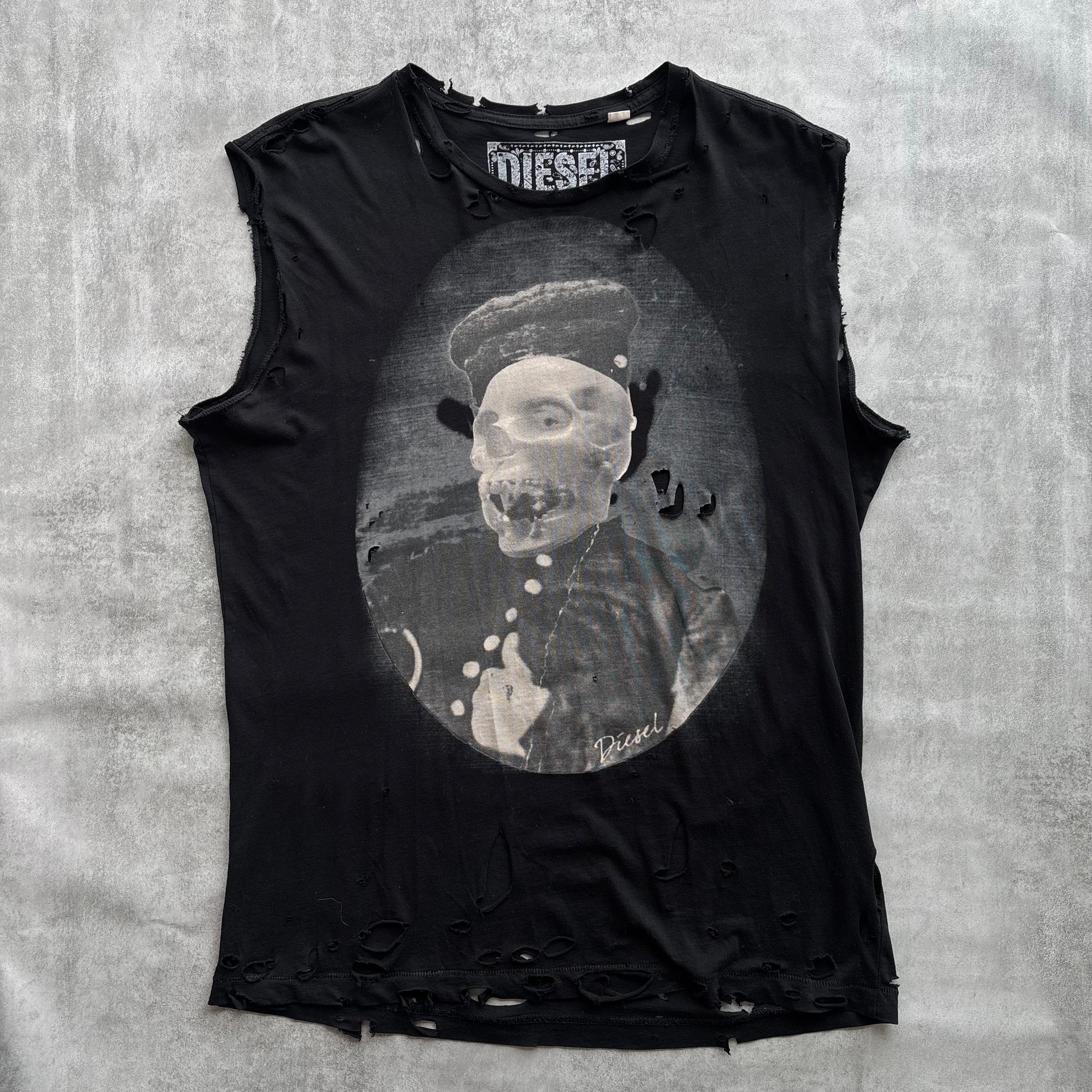 DIESEL DISTRESSED TOP