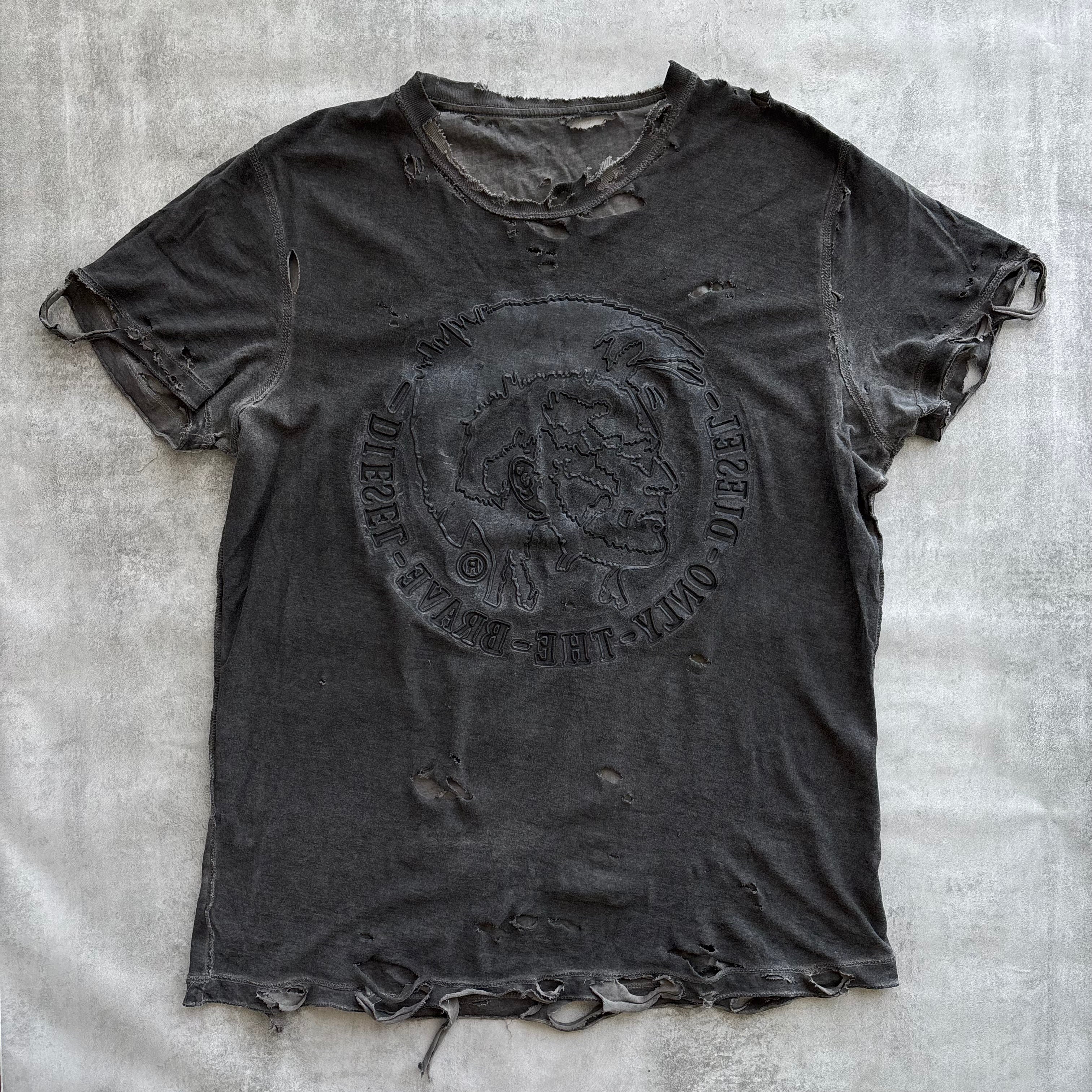 DIESEL DISTRESSED T-SHIRT
