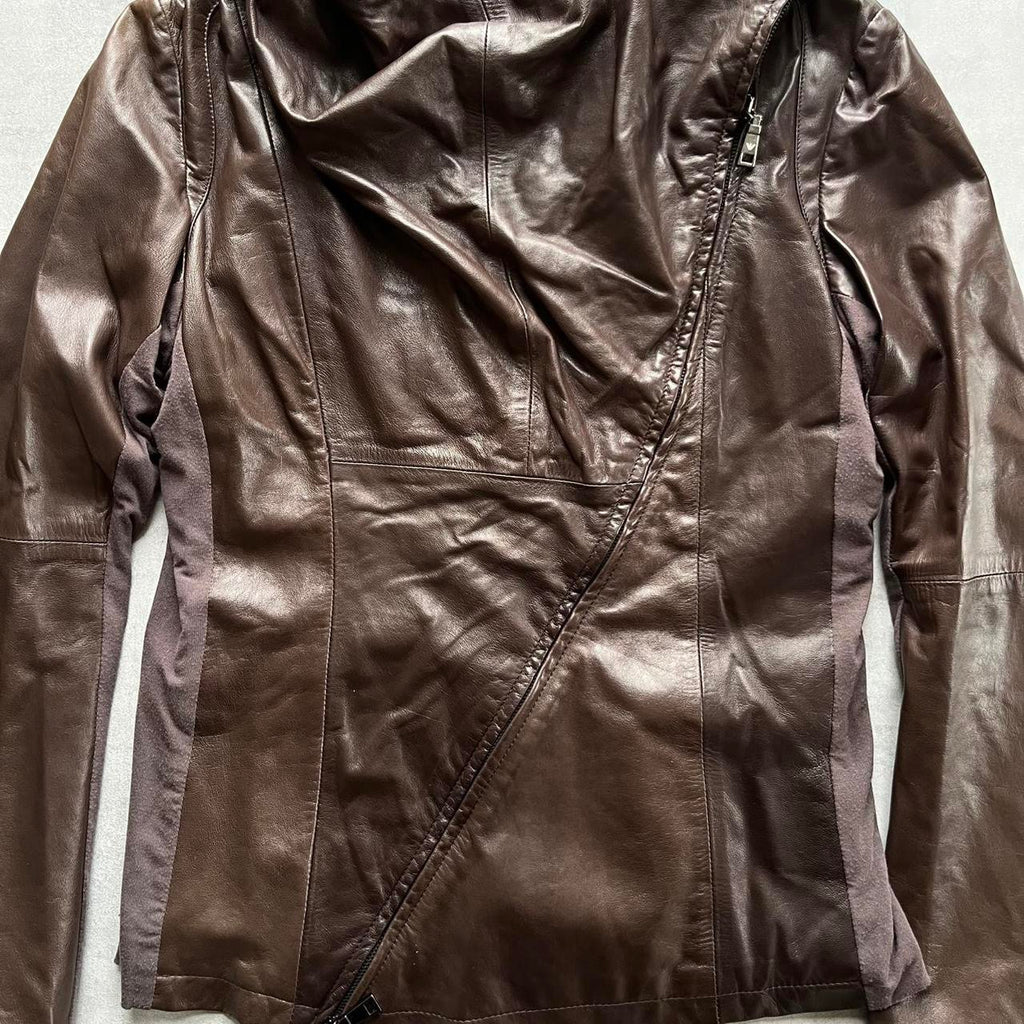 EMPORIO ARMANI LEATHER JACKET