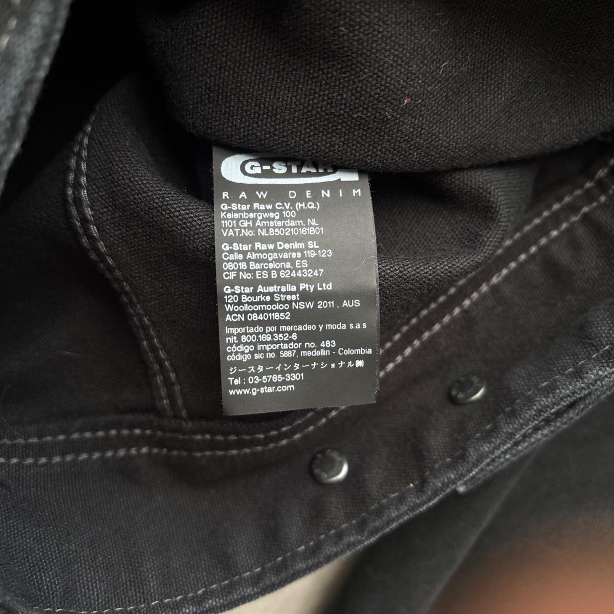 G-STAR WAXED JACKET