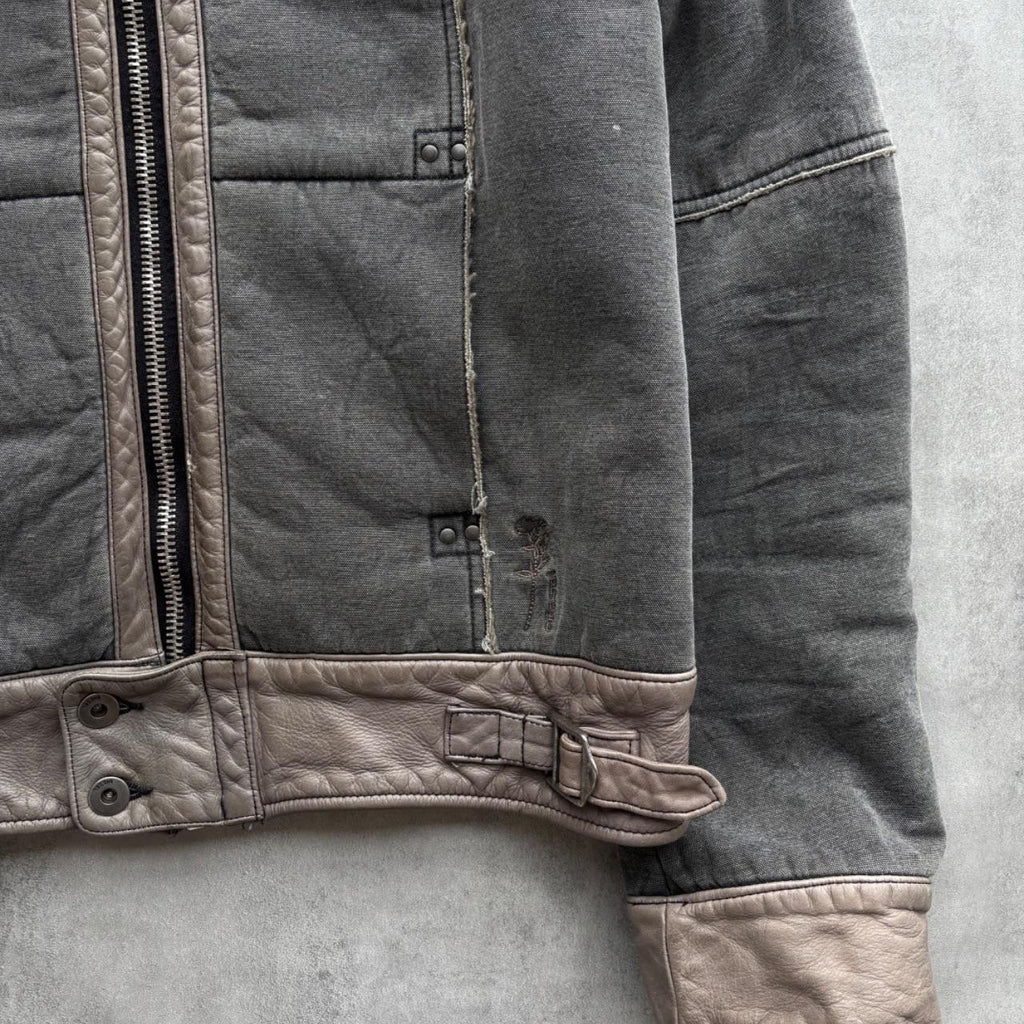 DIESEL SUEDE LEATHER JACKET