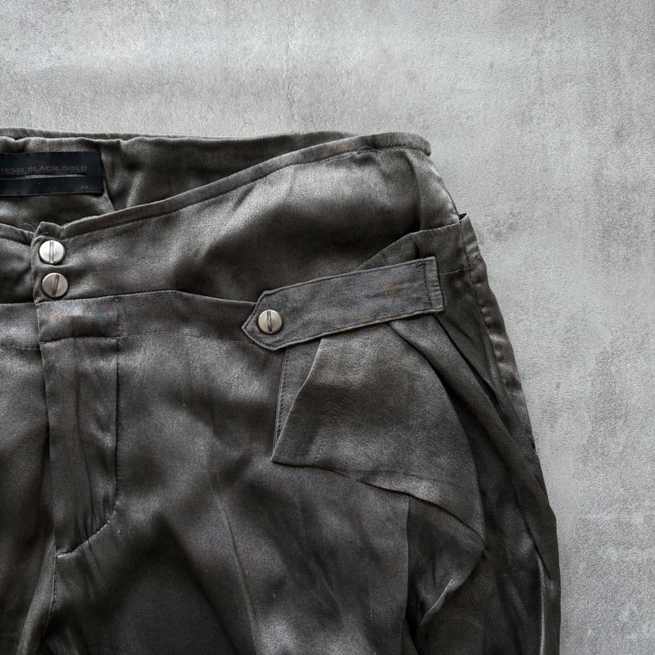 DIESEL SILK TROUSERS
