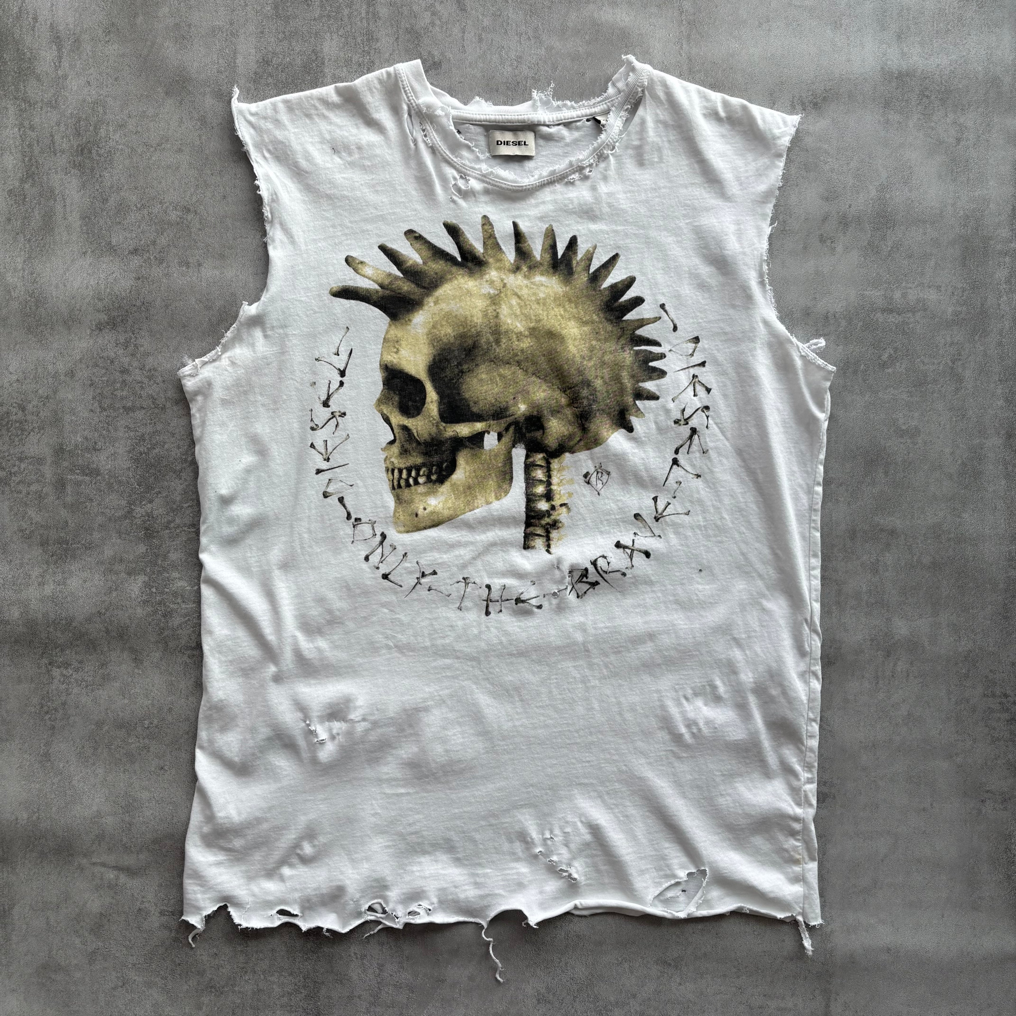 DIESEL DISTRESSED TOP
