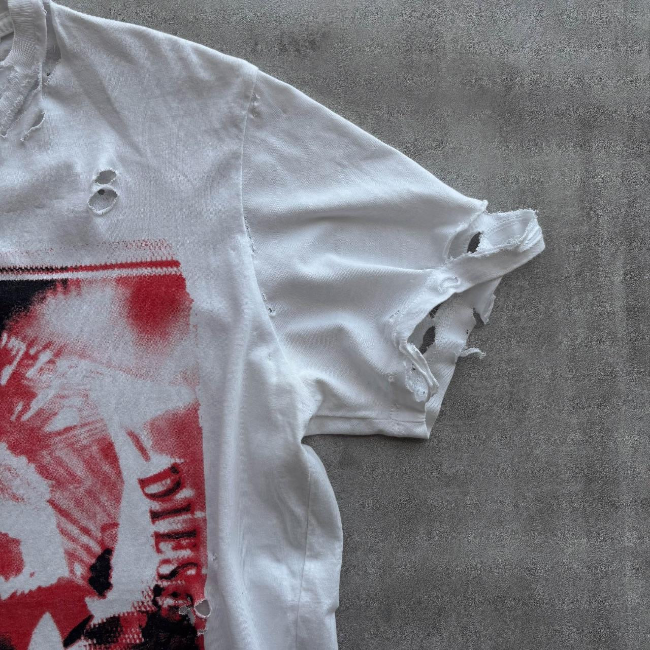 DIESEL DISTRESSED T-SHIRT