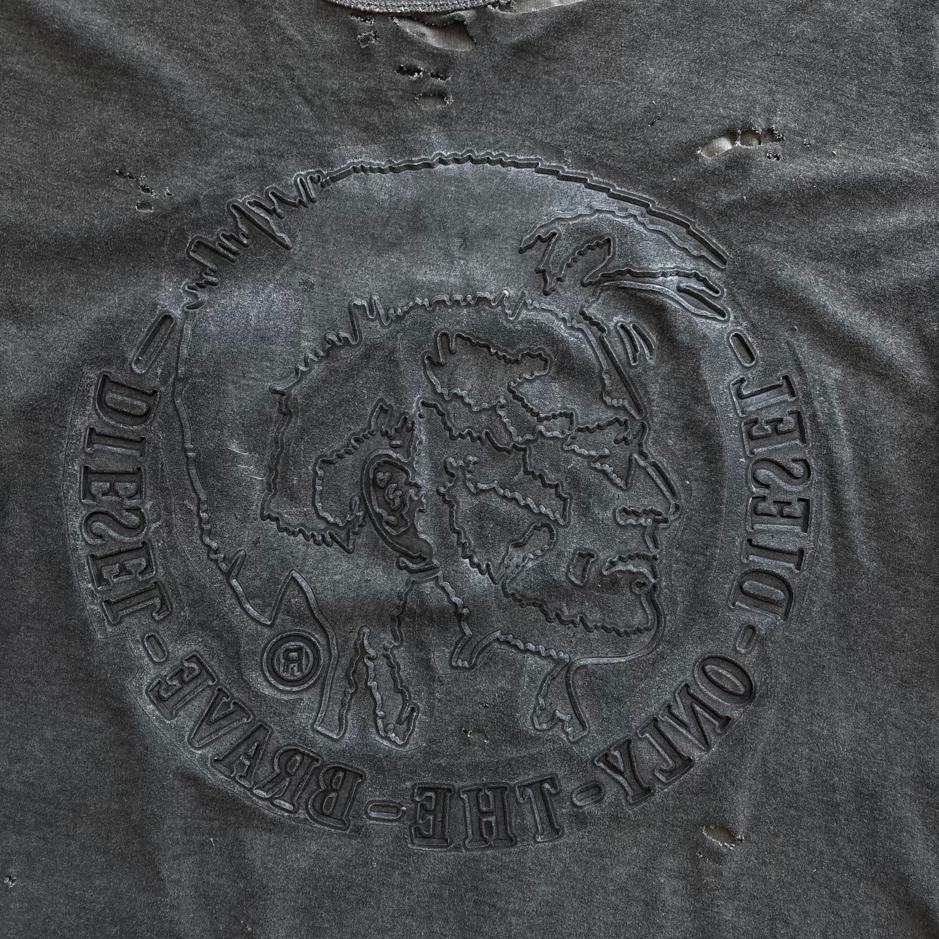 DIESEL DISTRESSED T-SHIRT