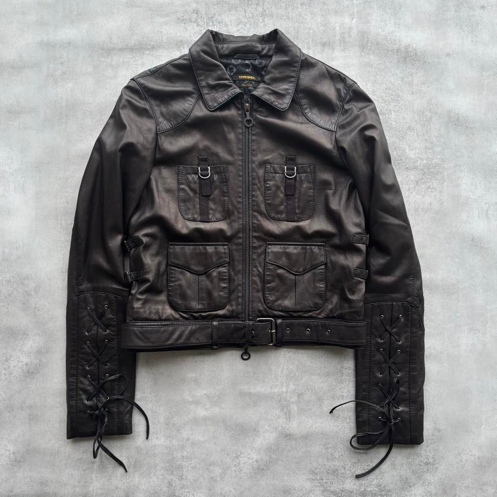 DIESEL BLACK GOLD FW09 LEATHER JACKET