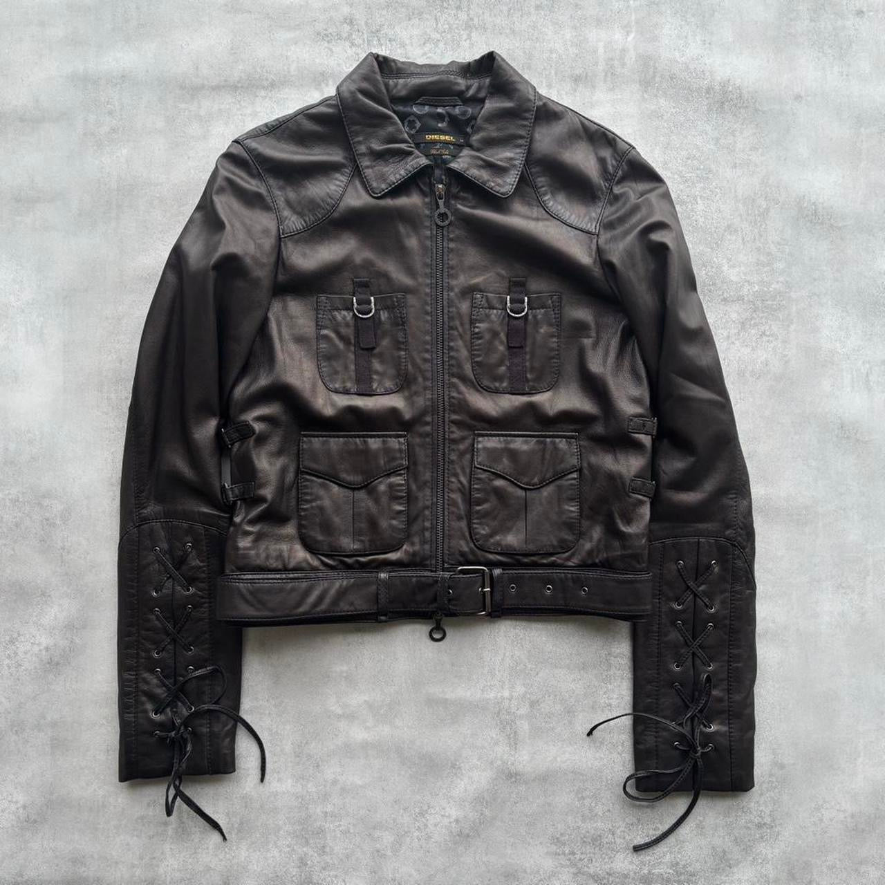 DIESEL BLACK GOLD FW09 LEATHER JACKET