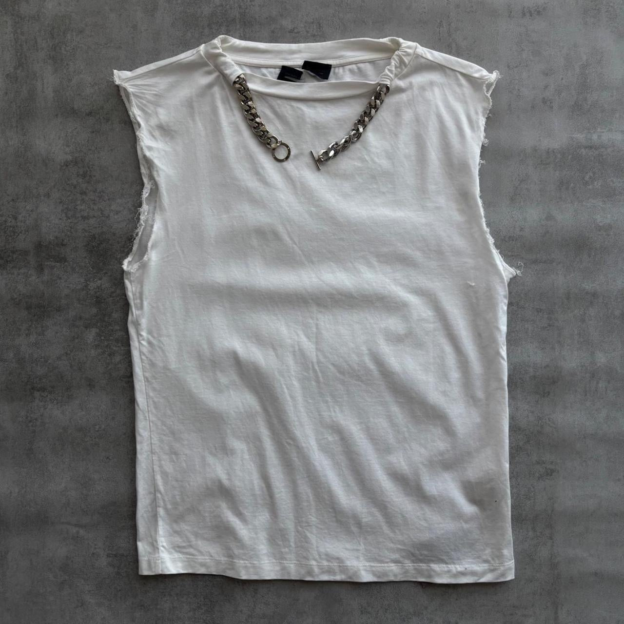 DIESEL DISTRESSED CHAIN TOP