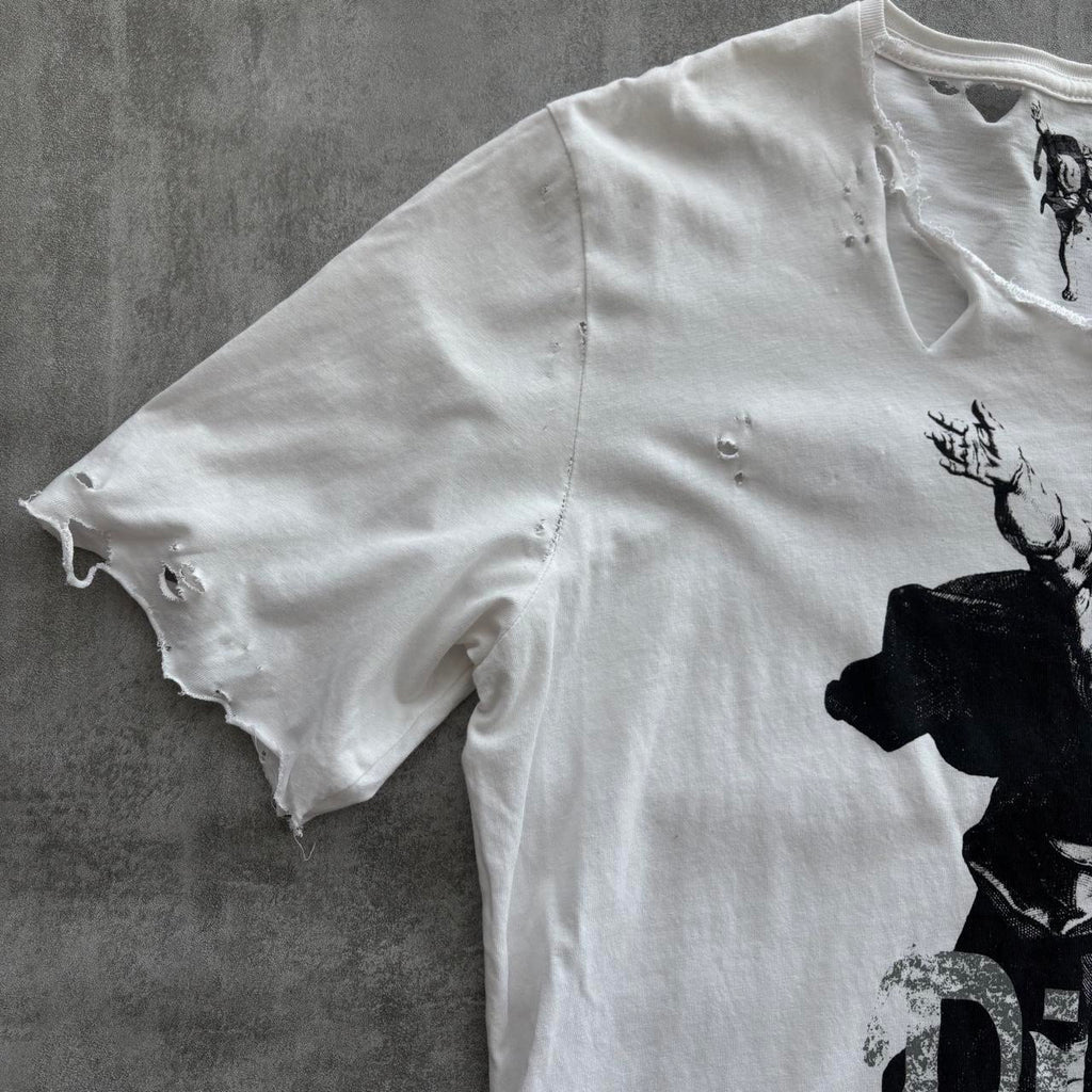 DIESEL DISTRESSED T-SHIRT