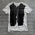 ARMANI DISTRESSED T-SHIRT