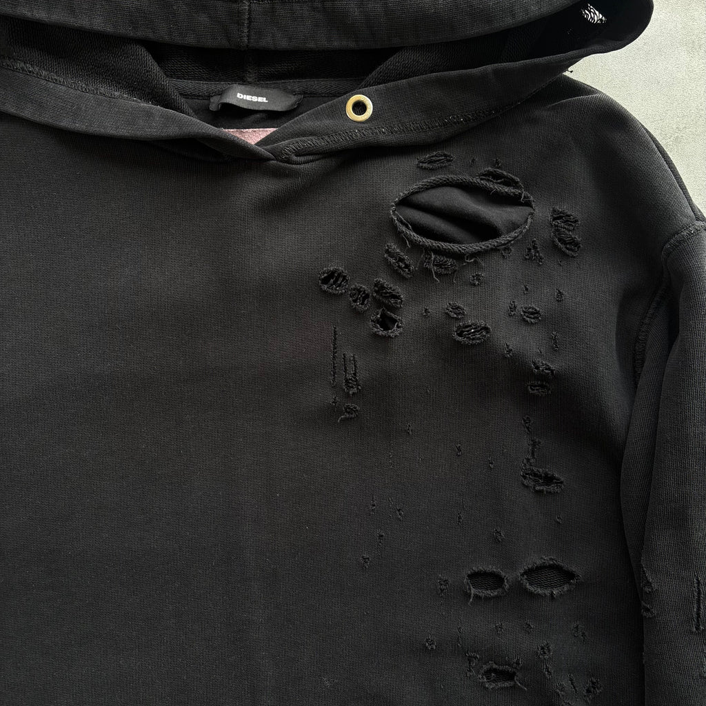 DIESEL DISTRESSED HOODIE