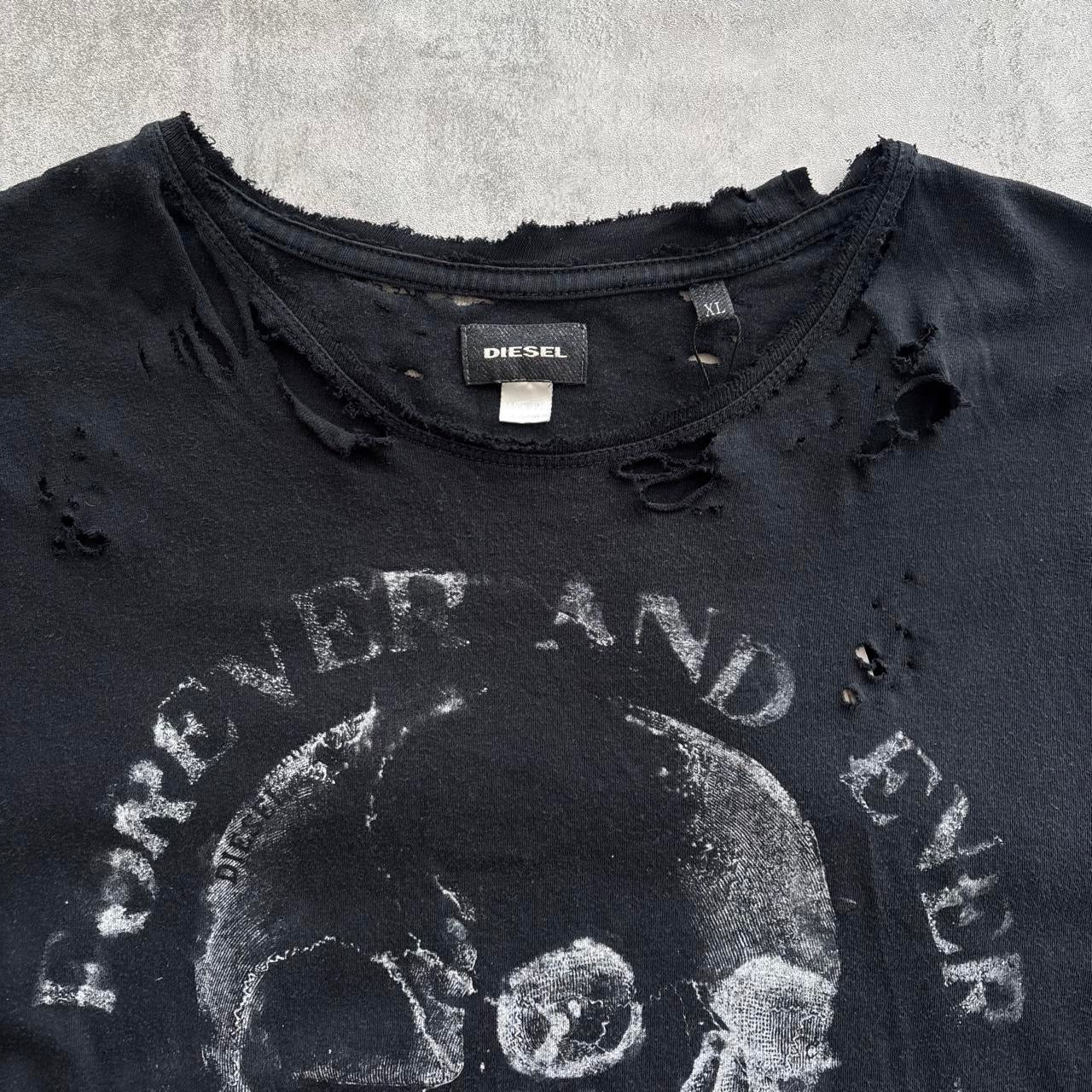 DIESEL DISTRESSED TOP