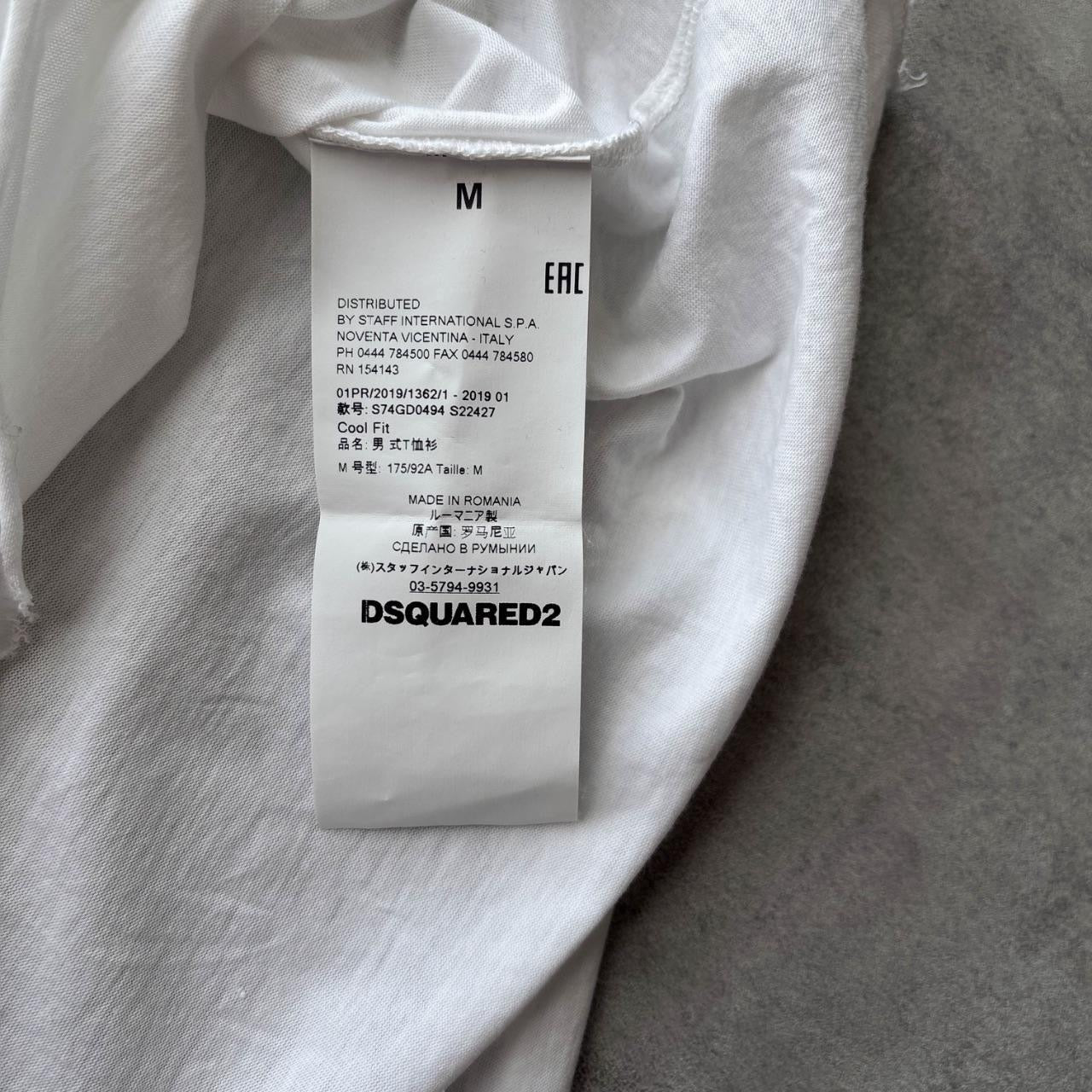 DSQUARED2 DISTRESSED T-SHIRT
