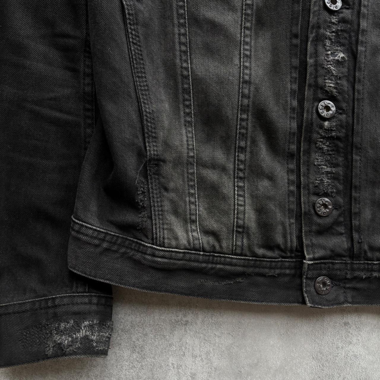 DIESEL DISTRESSED DENIM JACKET