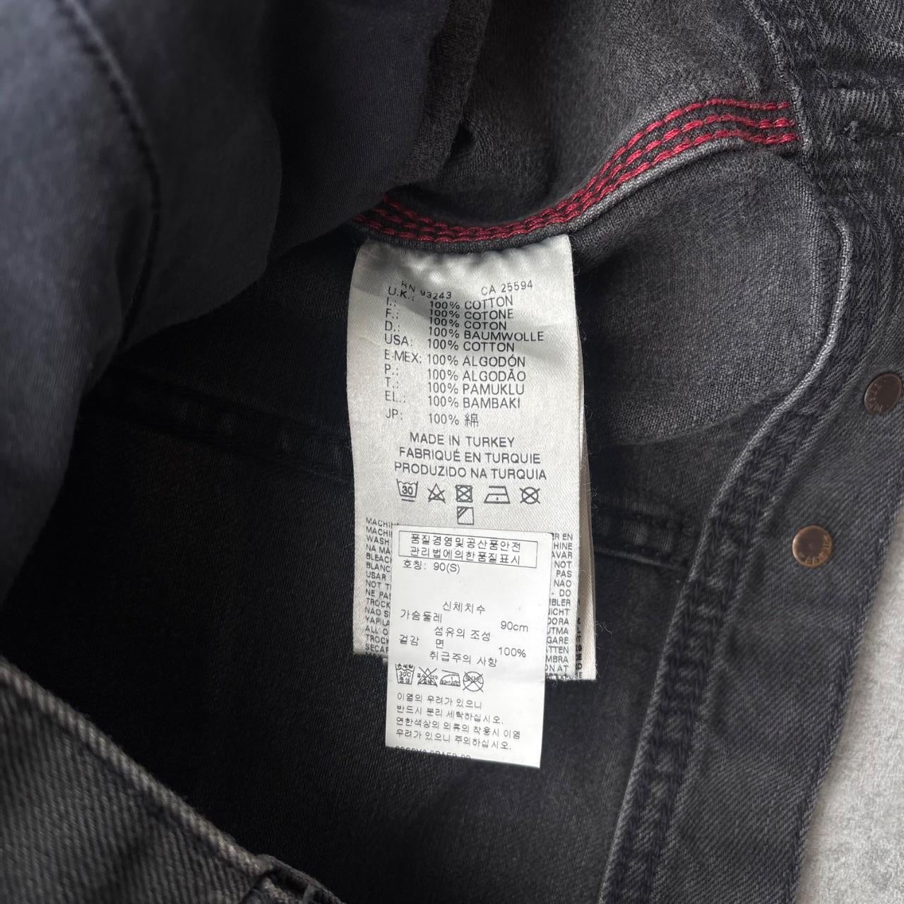DIESEL DISTRESSED DENIM JACKET