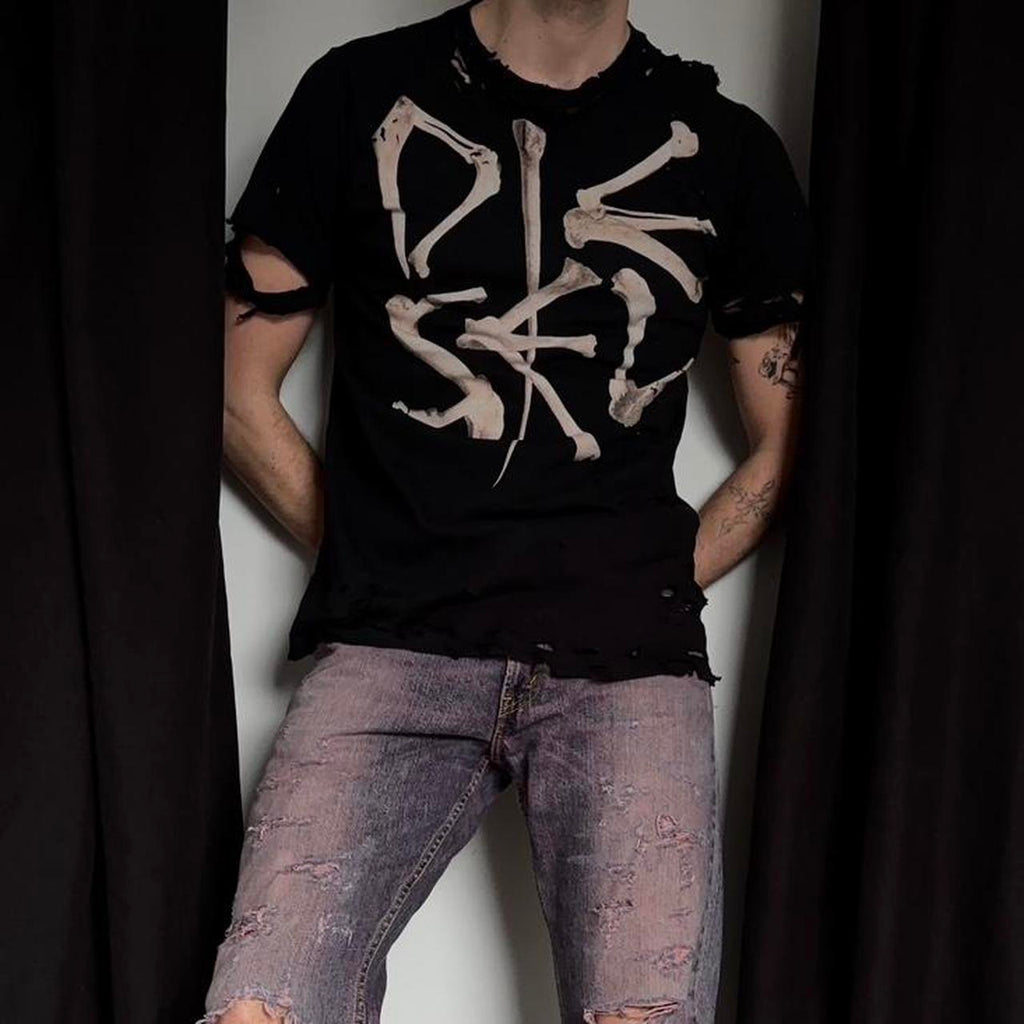 DISTRESSED DIESEL T-SHIRT