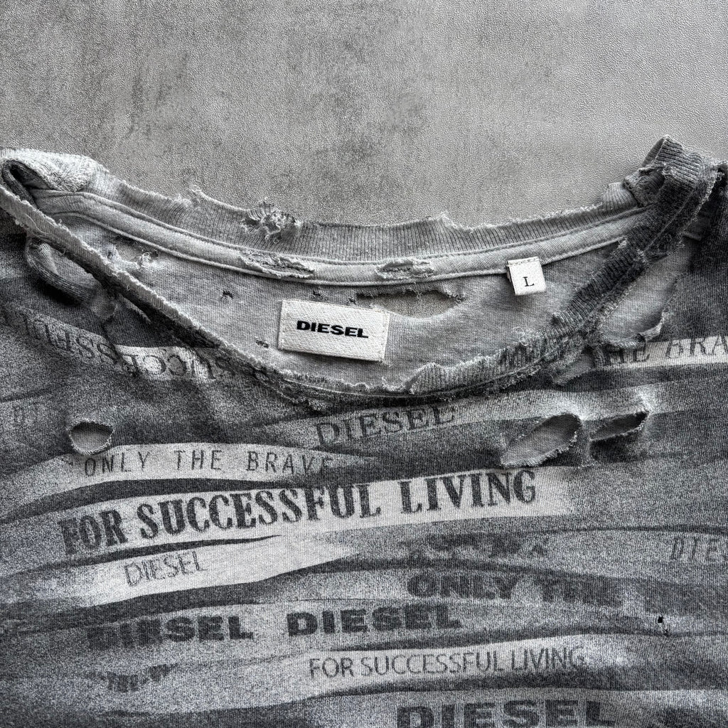DISTRESSED DIESEL T-SHIRT