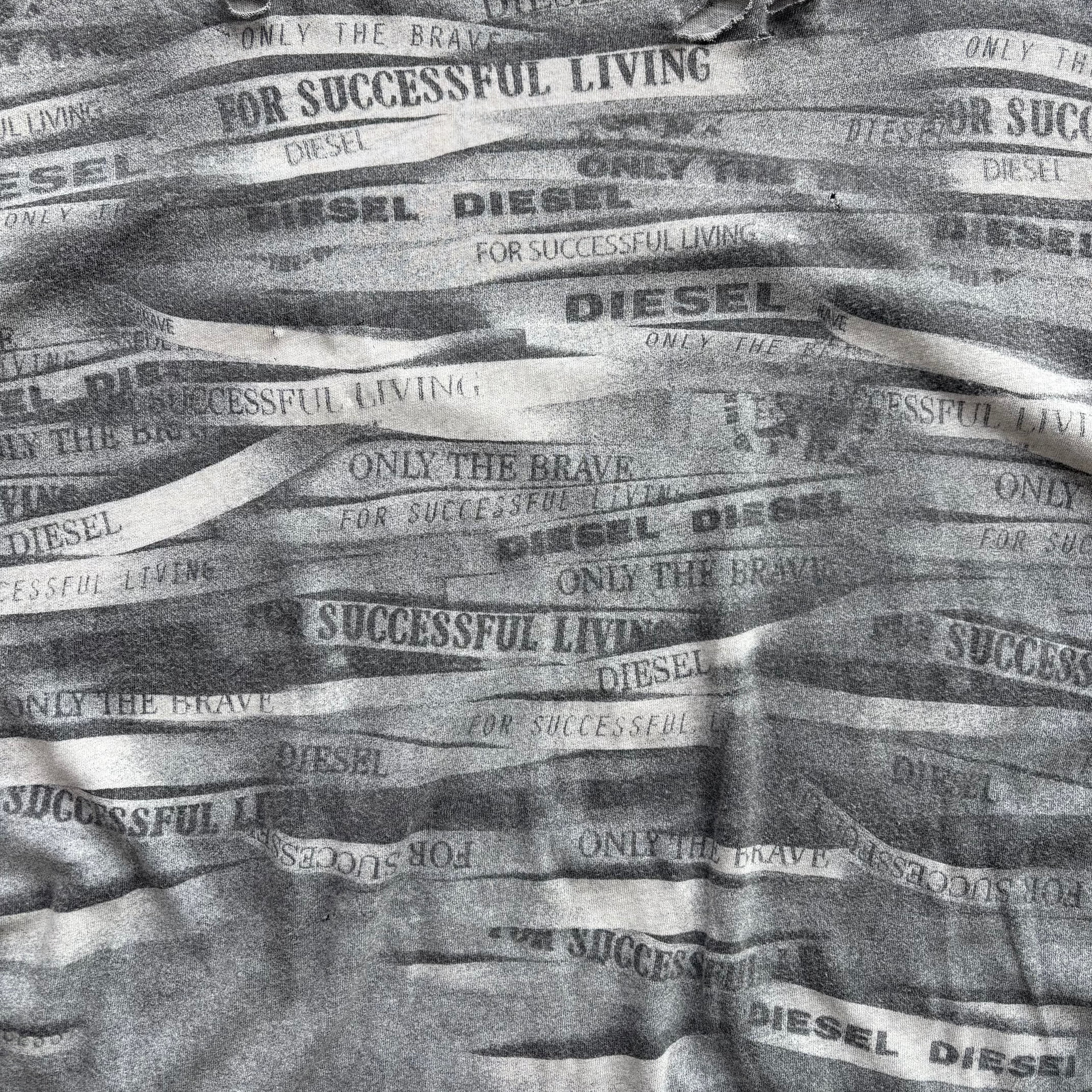 DISTRESSED DIESEL T-SHIRT
