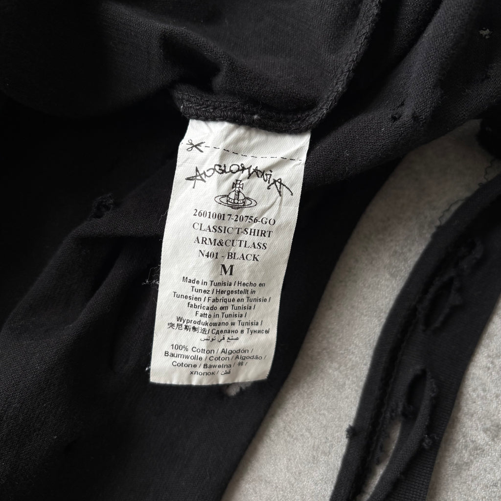 VIVIENNE WESTWOOD DISTRESSED T-SHIRT