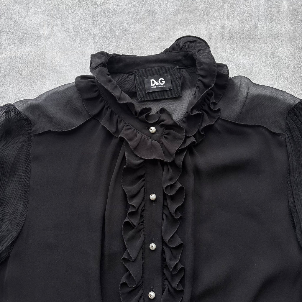 DOLCE & GABBANA SILK SHIRT