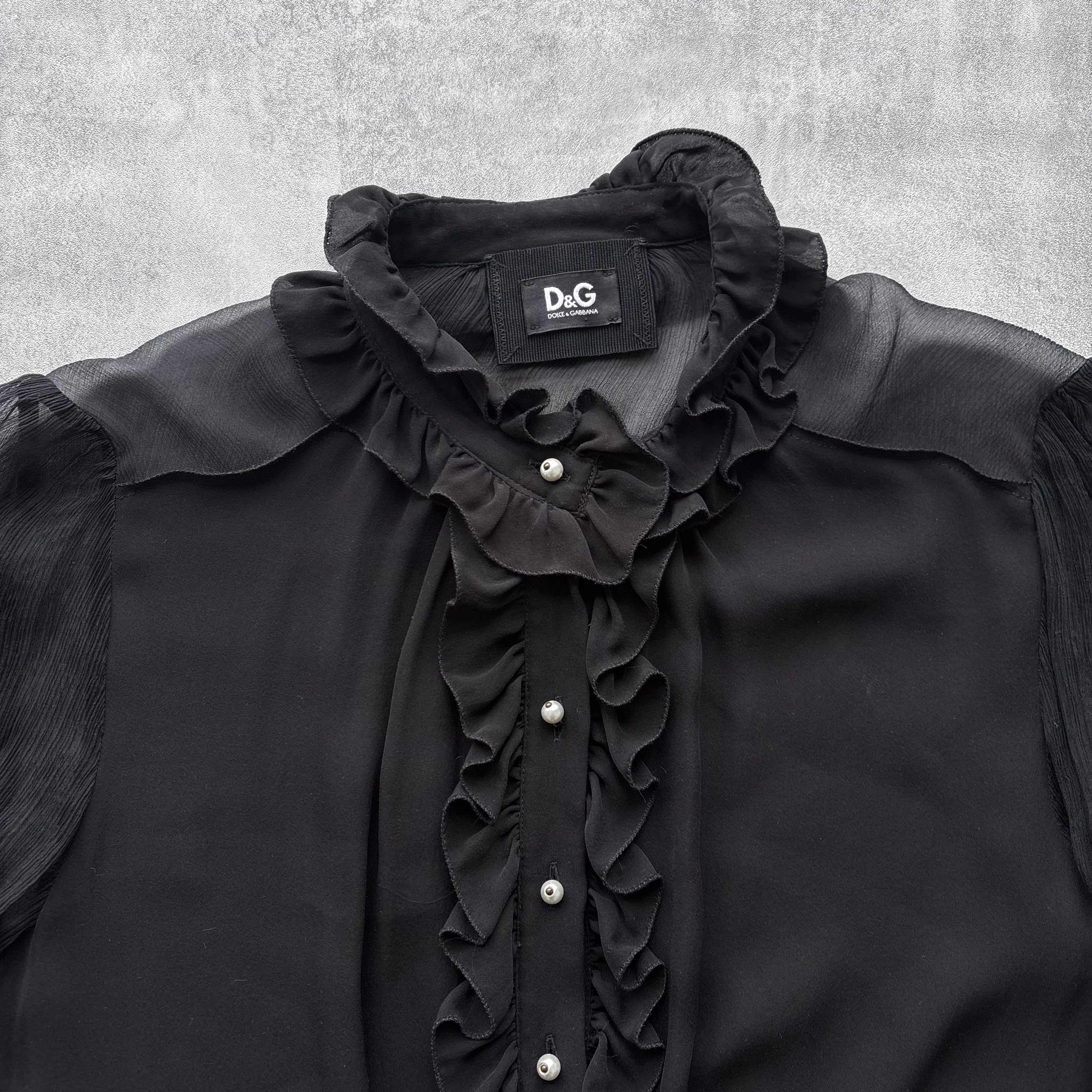 DOLCE & GABBANA SILK SHIRT