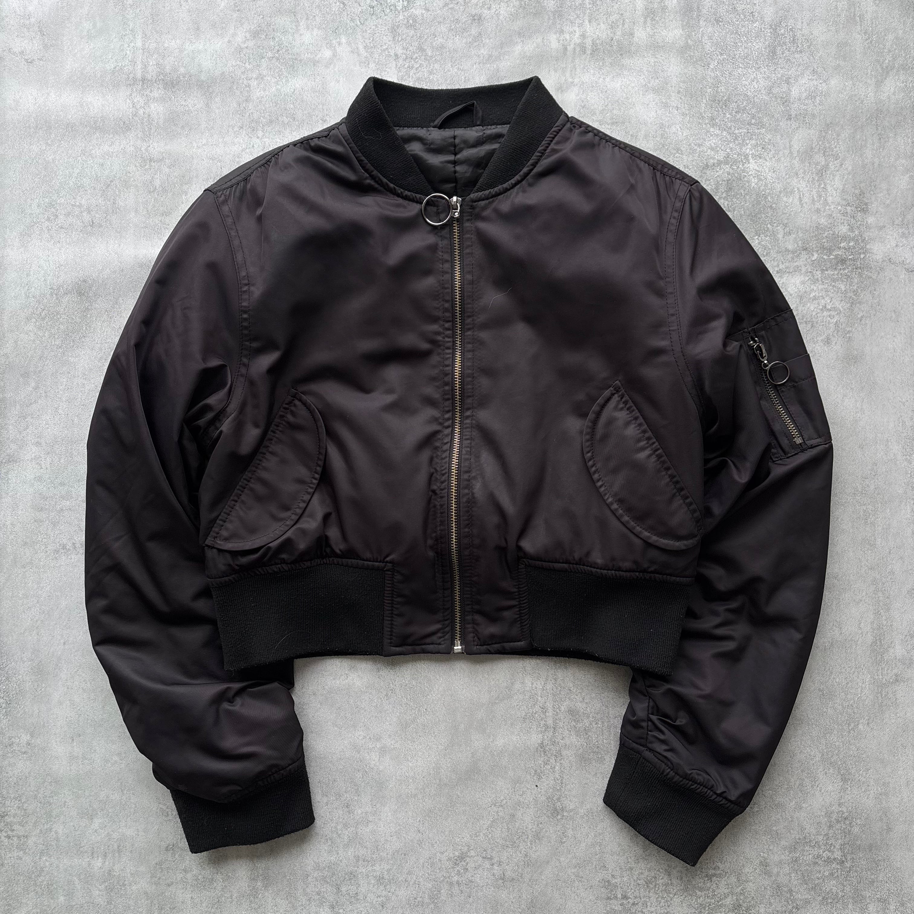 FITTED BOMBER JACKET