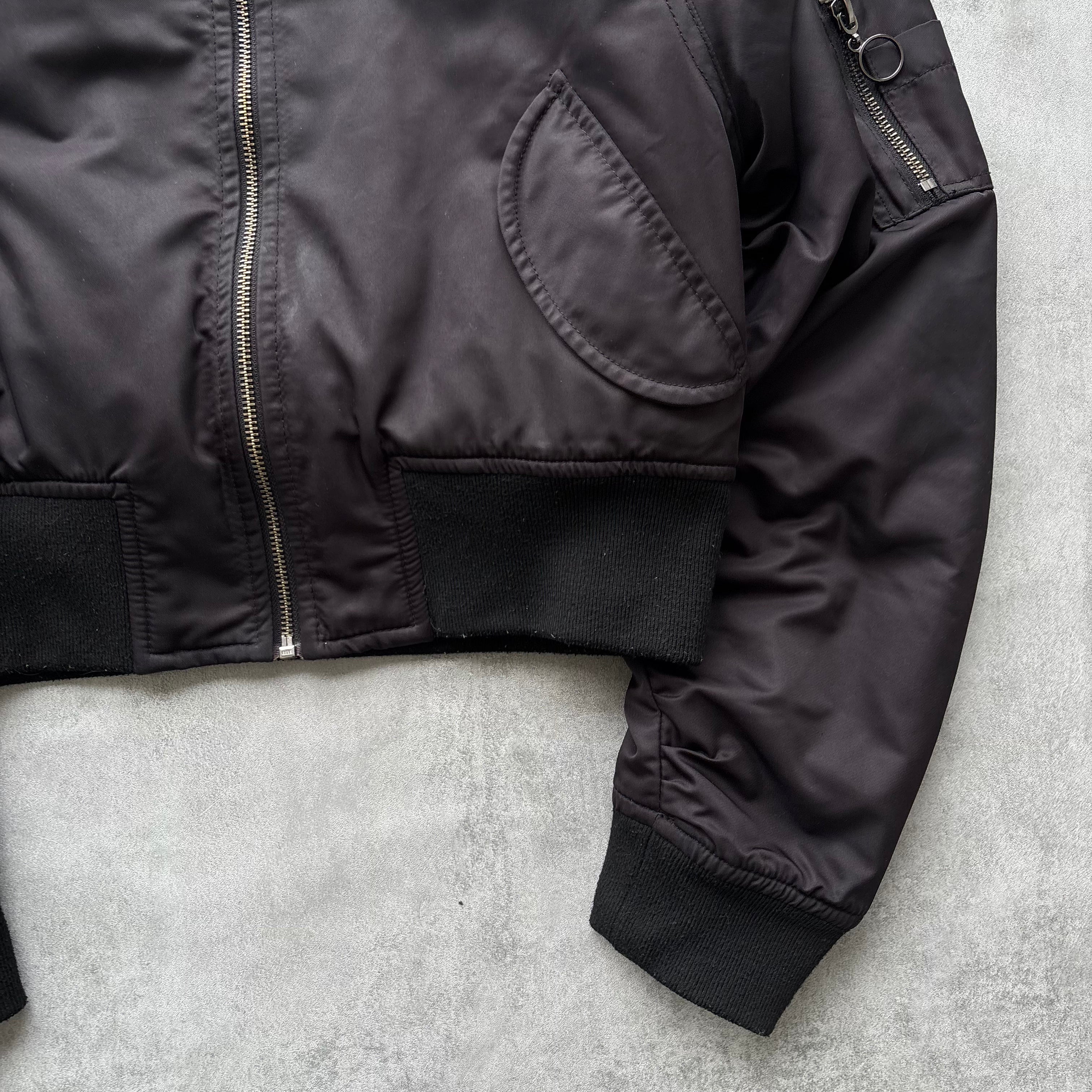 FITTED BOMBER JACKET