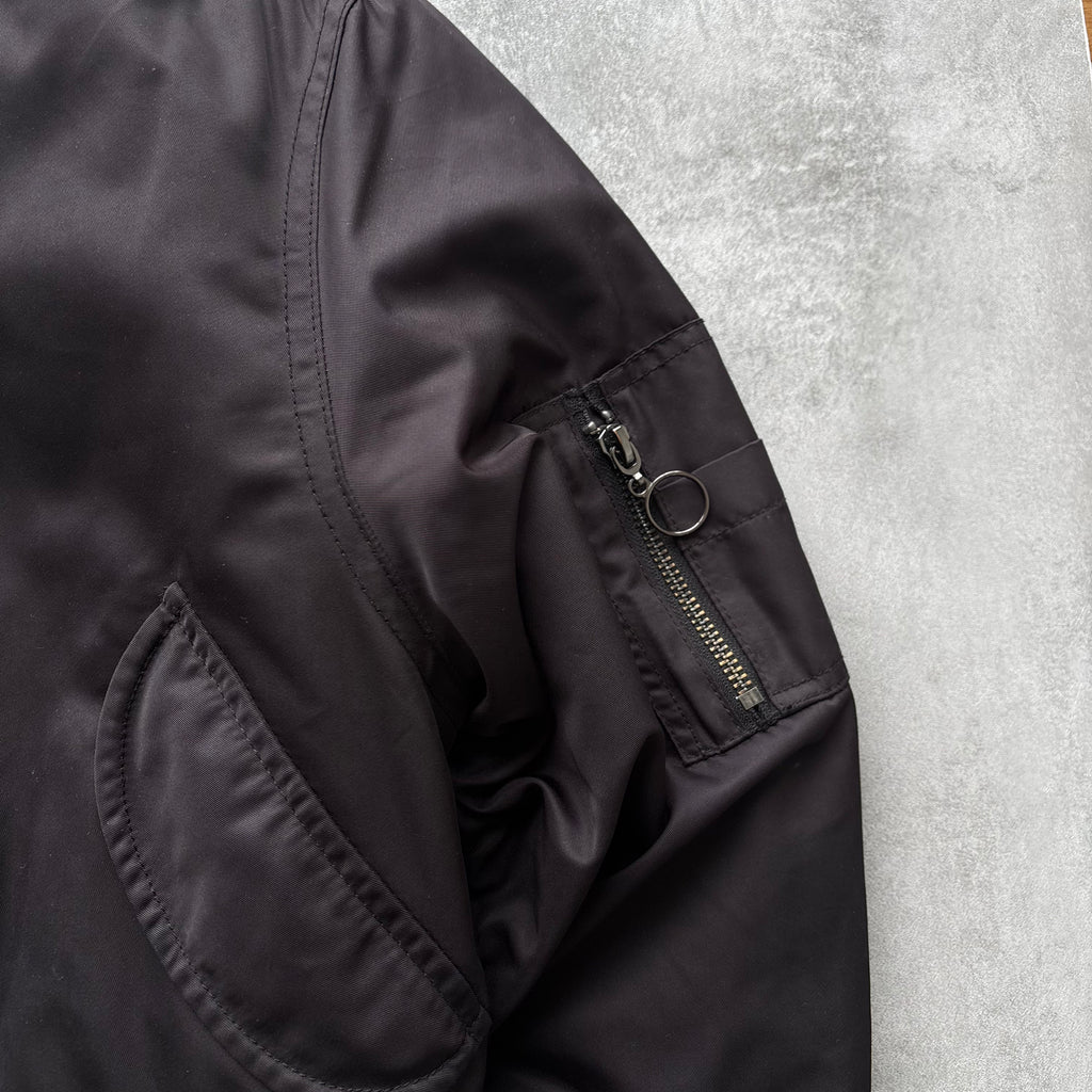 FITTED BOMBER JACKET