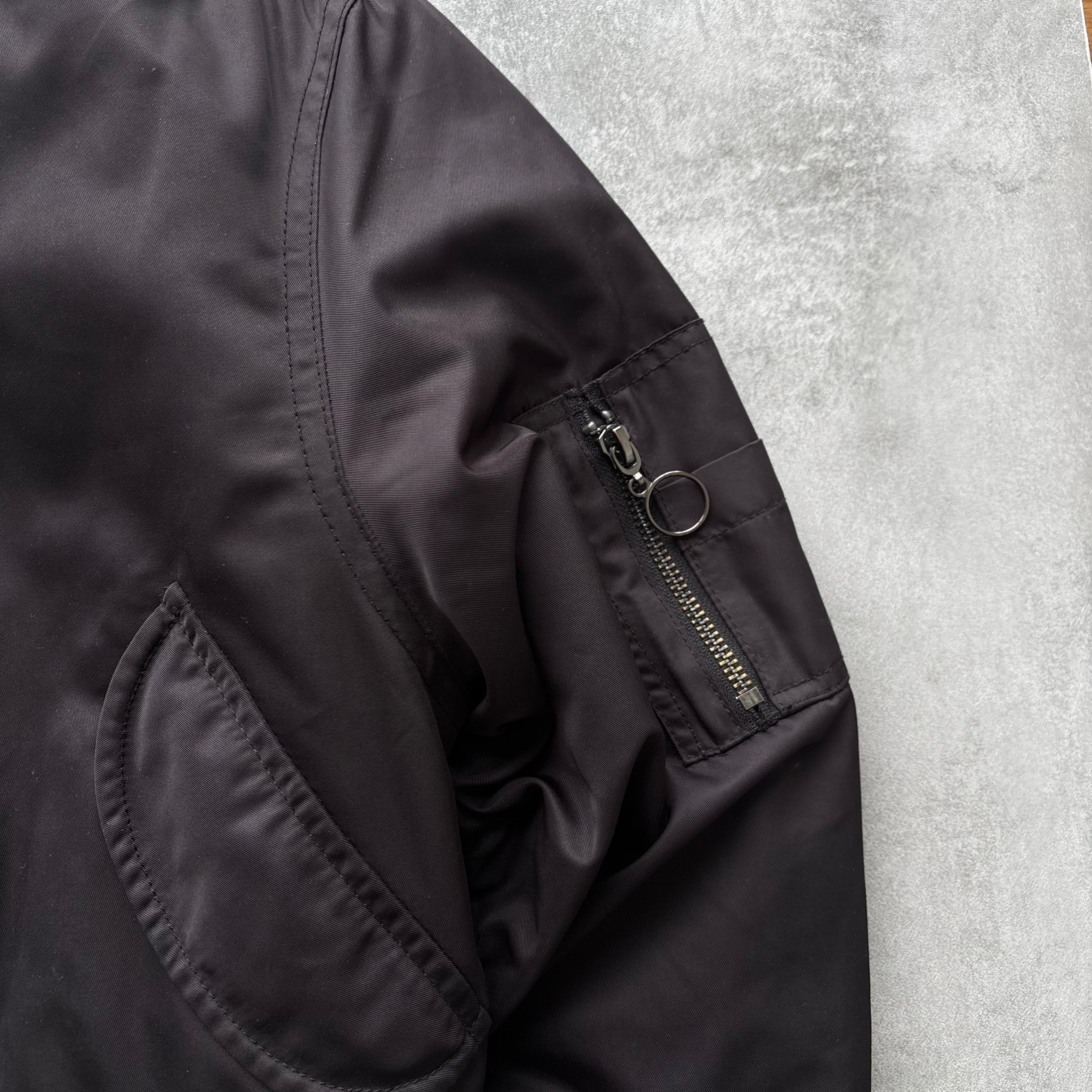 FITTED BOMBER JACKET