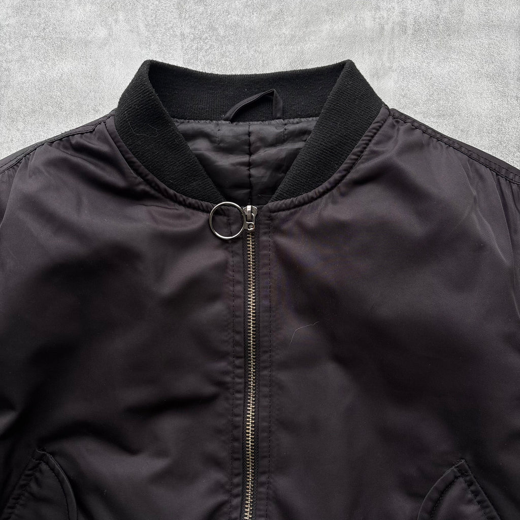 FITTED BOMBER JACKET
